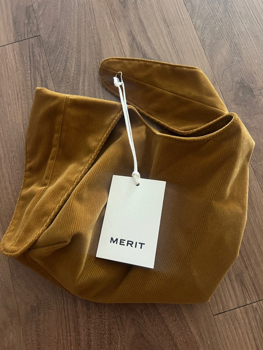 Merit Beauty Corduroy makeup bag!